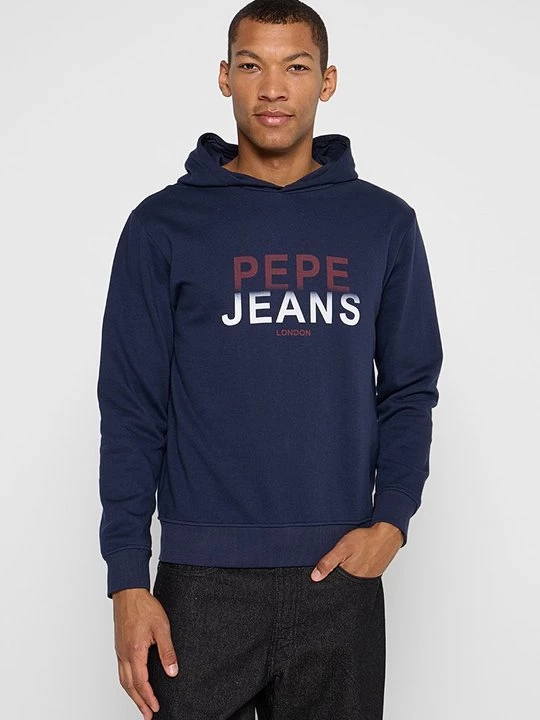 Obrázek produktu Mikina s kapucí Pepe Jeans tmavě modrá