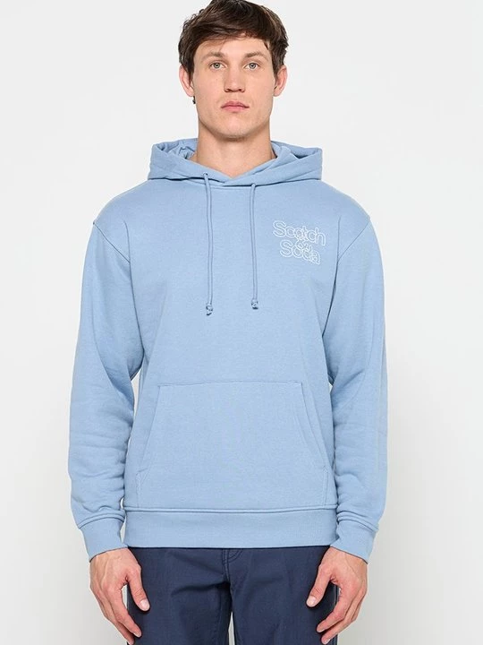 Obrázek produktu Mikina s kapucí Scotch & Soda světle modrá