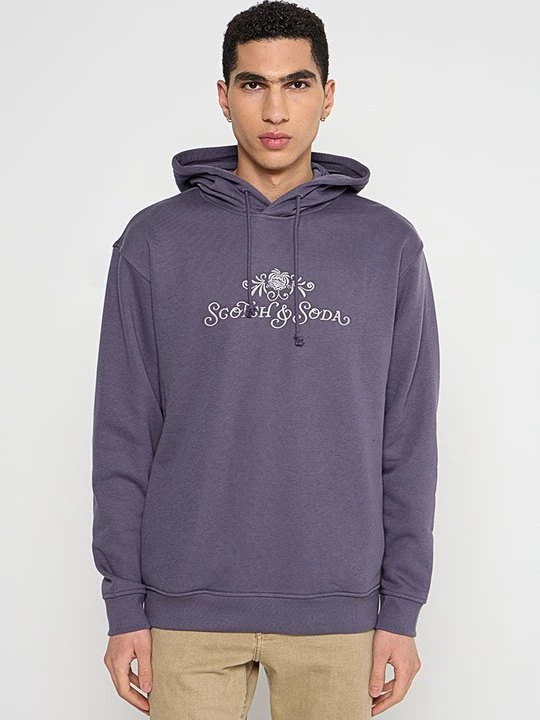 Obrázek produktu Mikina s kapucí Scotch & Soda fialová