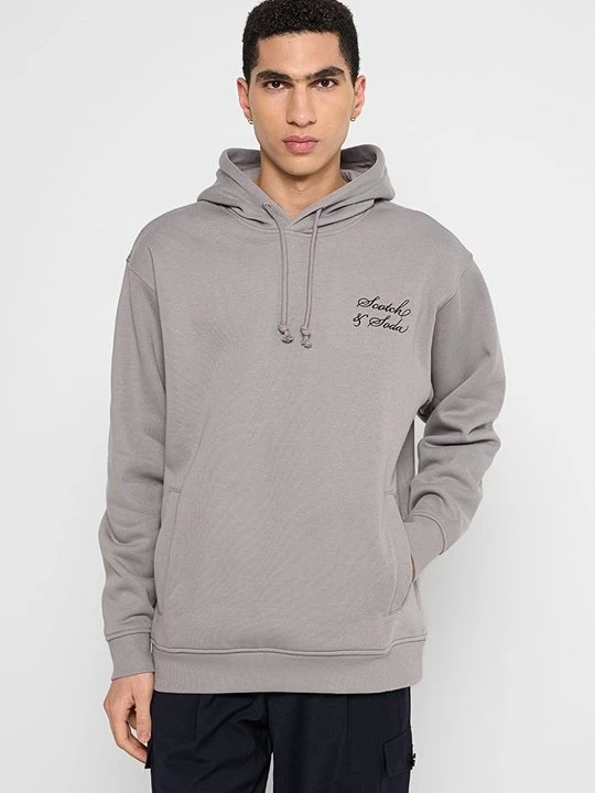 Obrázek produktu Mikina s kapucí Scotch & Soda kamenná