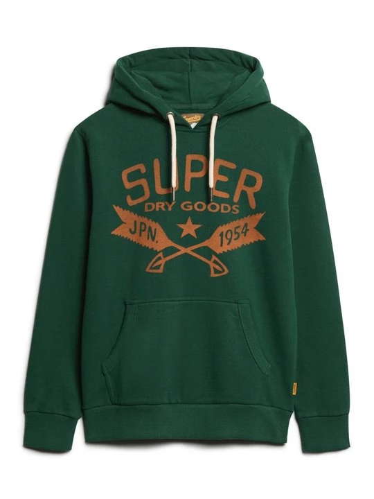 Obrázek produktu Mikina s kapucí Superdry zelená