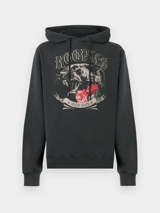 Obrázek produktu Mikina s kapucí The Kooples černá