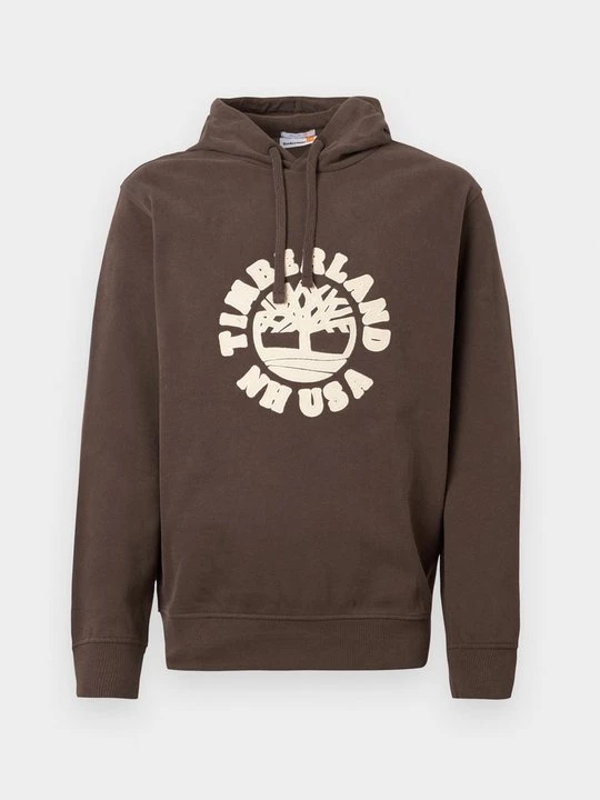 Obrázek produktu Mikina s kapucí Timberland tmavě hnědá