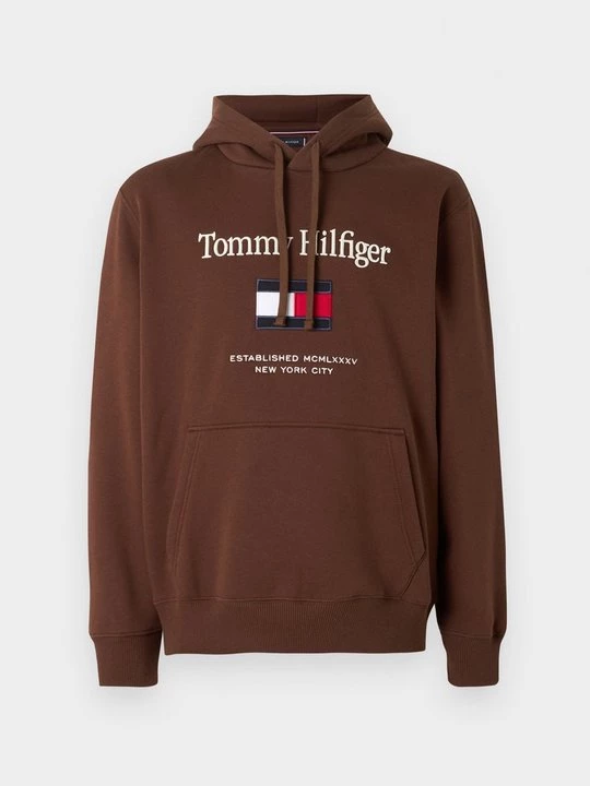 Obrázek produktu Mikina s kapucí Tommy Hilfiger hnědá