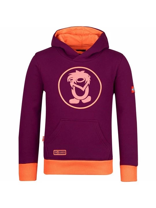 Obrázek produktu Mikina s kapucí Trollkids fialová