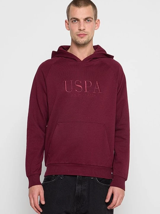 Obrázek produktu Mikina s kapucí U.S. POLO ASSN. bordeaux