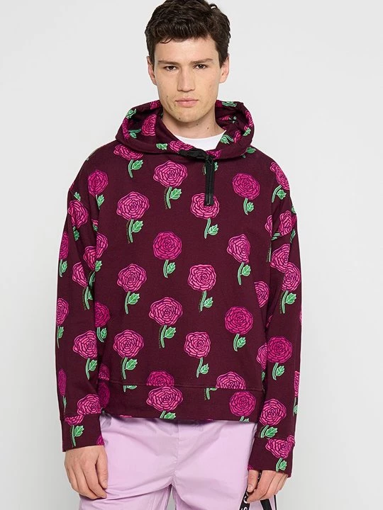 Obrázek produktu Mikina s kapucí Versace Jeans Couture bordeaux