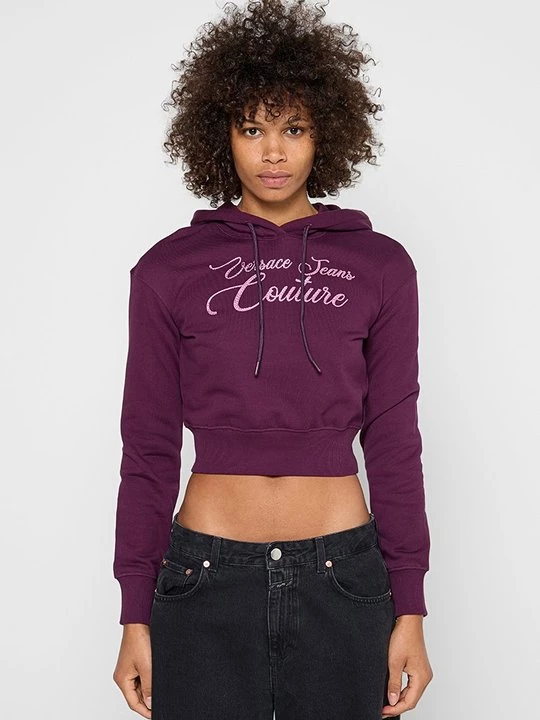 Obrázek produktu Mikina s kapucí Versace Jeans Couture bordeaux