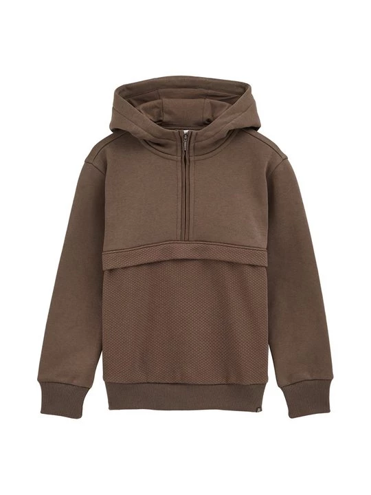 Obrázek produktu Mikina s kapucí WE Fashion světle hnědošedá