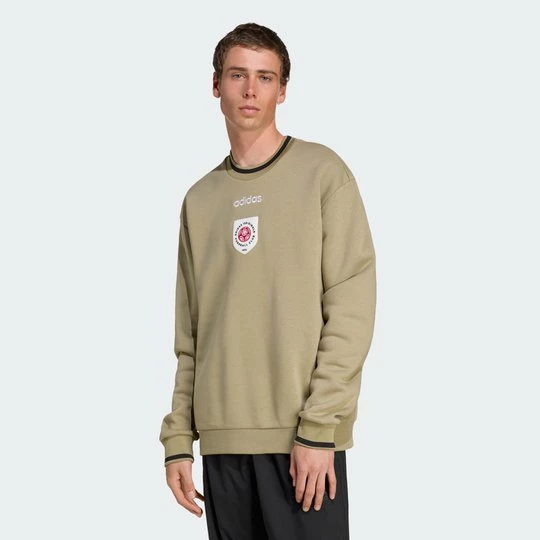 Obrázek produktu Mikina s klasickým výstřihem a znakem Adidas