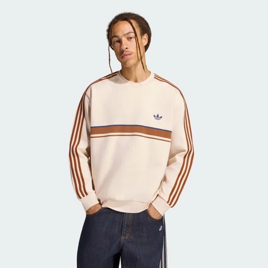 Obrázek produktu MIKINA S POTISKEM RETRO SPORT OVERSIZED CREWNECK Adidas Wonder White