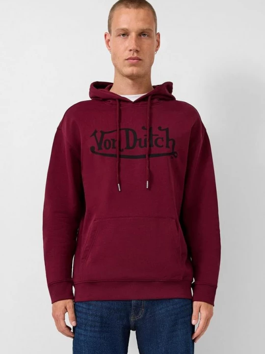 Obrázek produktu Mikina s předním potiskem | QS x Von Dutch červená