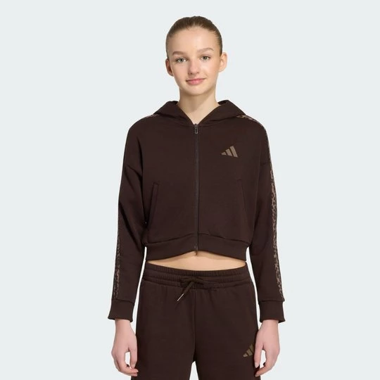 Obrázek produktu MIKINA SEASONALS ANIMAL SE ZIPEM PO CELÉ DÉLCE Adidas hnědá