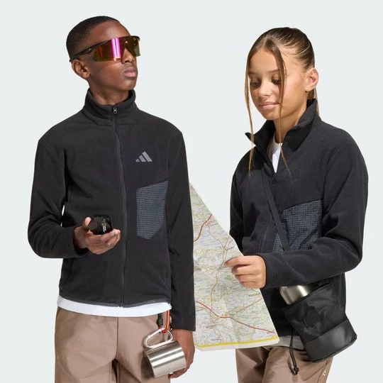 Obrázek produktu Mikina Terrex Kids Multi Full-Zip Fleece Adidas černá