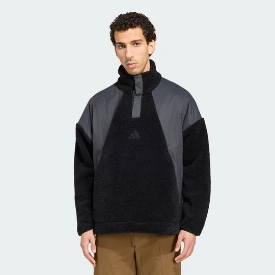 Obrázek produktu Mikina Terrex Xploric CLIMAWARM High Pile Snap Adidas černá