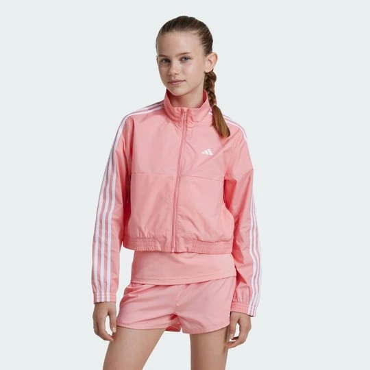 Obrázek produktu Mikina Train Essentials Full-Zip Kids Adidas růžová
