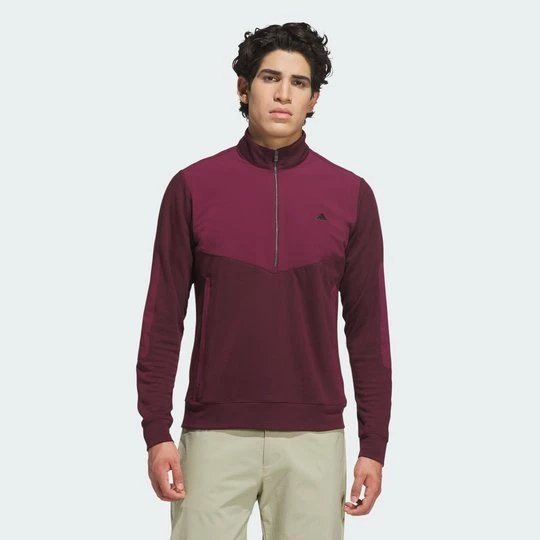 Obrázek produktu MIKINA ULTIMATE365+ COURSE CONTROL HYBRID QUARTER-ZIP Adidas vínová