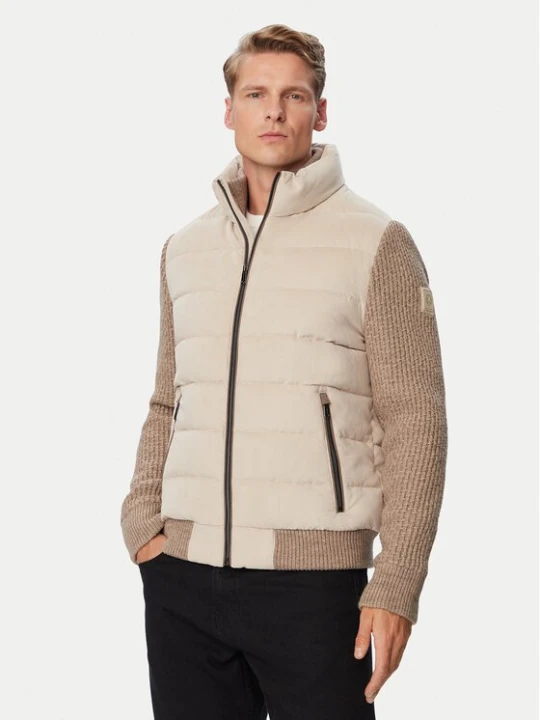 Obrázek produktu Milestone Bunda pro přechodné období MS Dean 630372 11165 Světle béžová Regular Fit