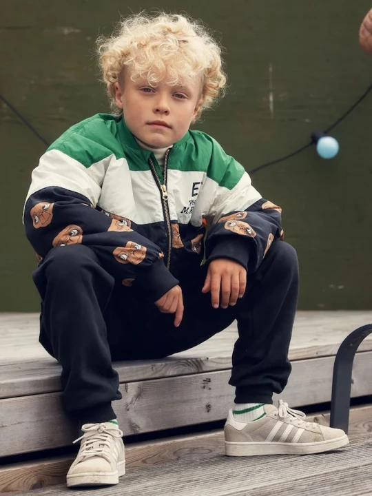 Obrázek produktu Mini Rodini Dětská bomber bunda Mini Rodini E.T. černá