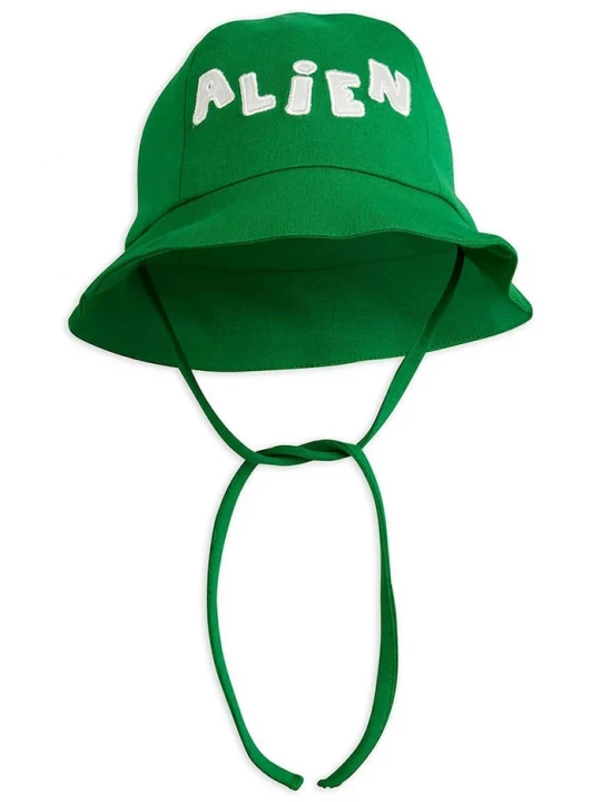 Obrázek produktu Mini Rodini Dětský klobouk Mini Rodini Alien zelená