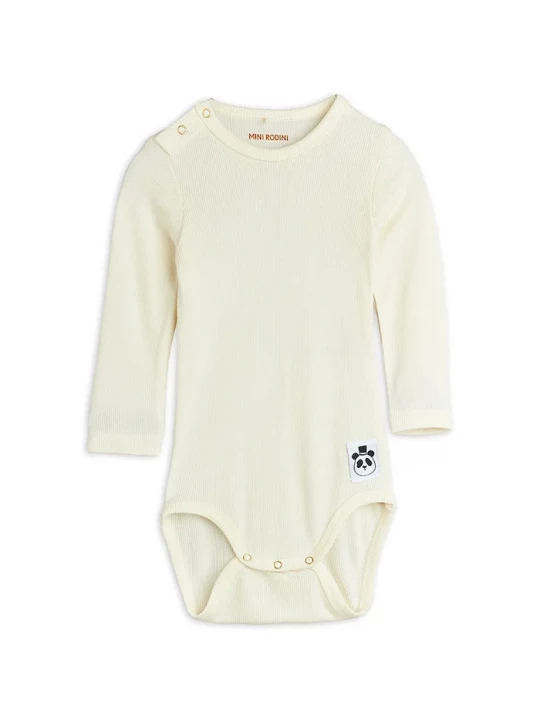 Obrázek produktu Mini Rodini Kojenecké body Mini Rodini béžová