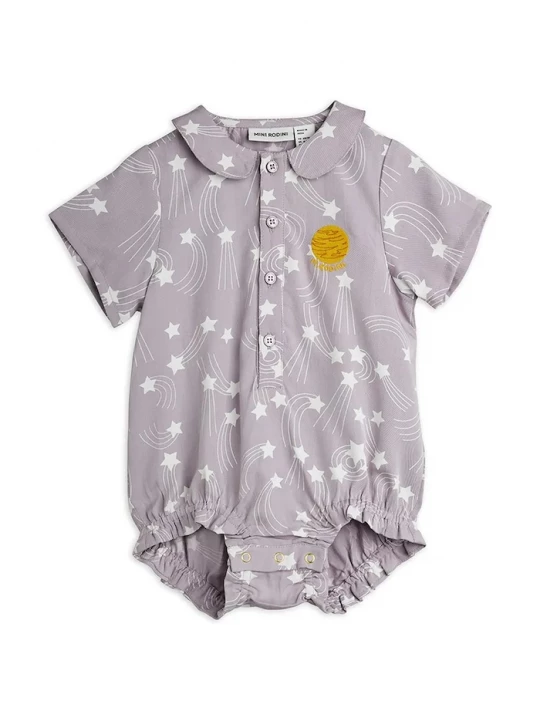 Obrázek produktu Mini Rodini Kojenecké body Mini Rodini Starfall fialová