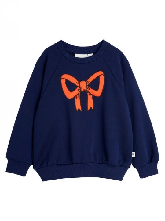 Obrázek produktu MINI RODINI Mikina Bow 2512012960 Tmavomodrá Regular Fit