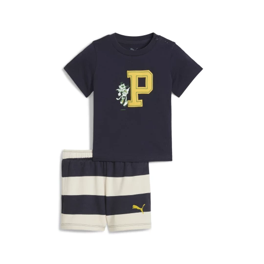 Obrázek produktu Minicats SUPER PUMA Tee and Shorts Set Toddler, Clothing, New Navy