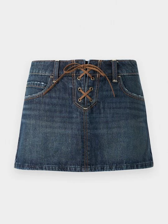 Obrázek produktu Minisukně Hollister Co. modrý denim