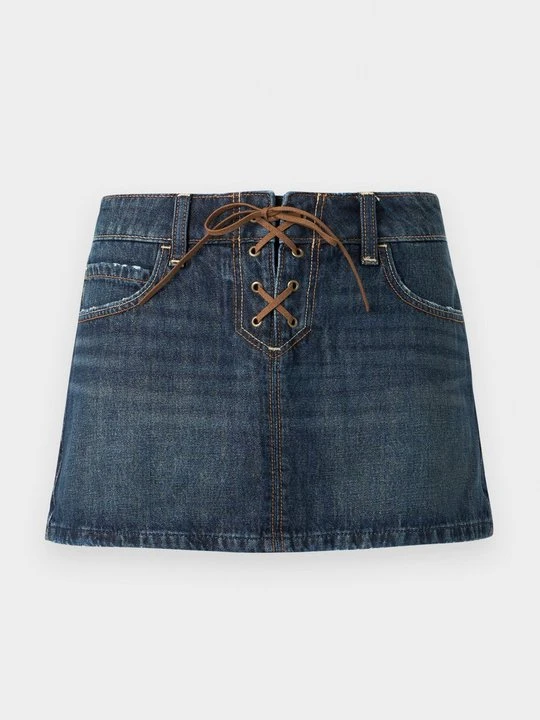 Obrázek produktu Minisukně Hollister Co. modrý denim
