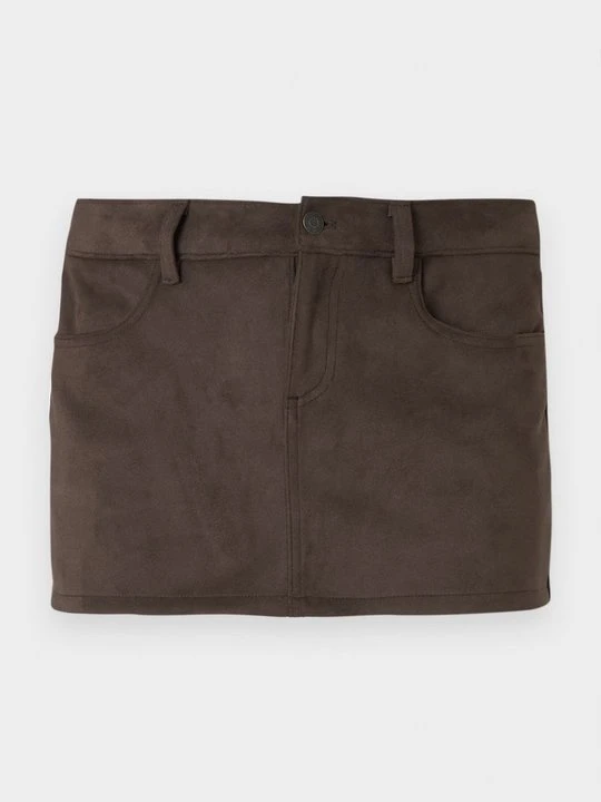 Obrázek produktu Minisukně Hollister Co. tmavě hnědá