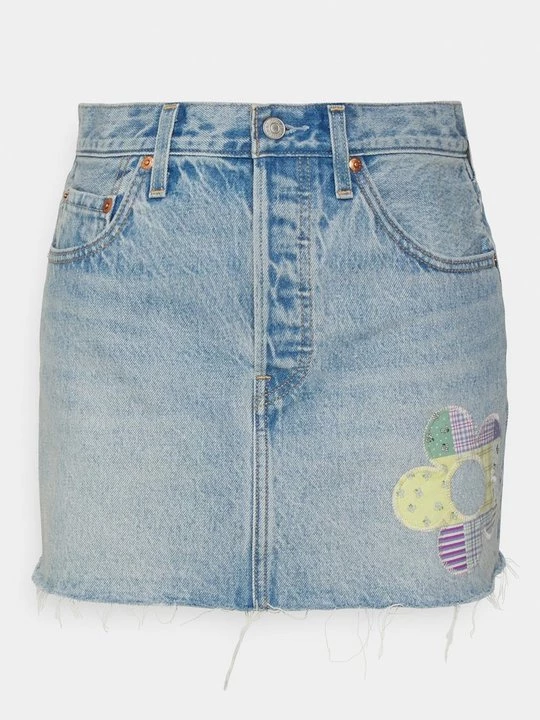 Obrázek produktu Minisukně Levi's světlemodrý denim