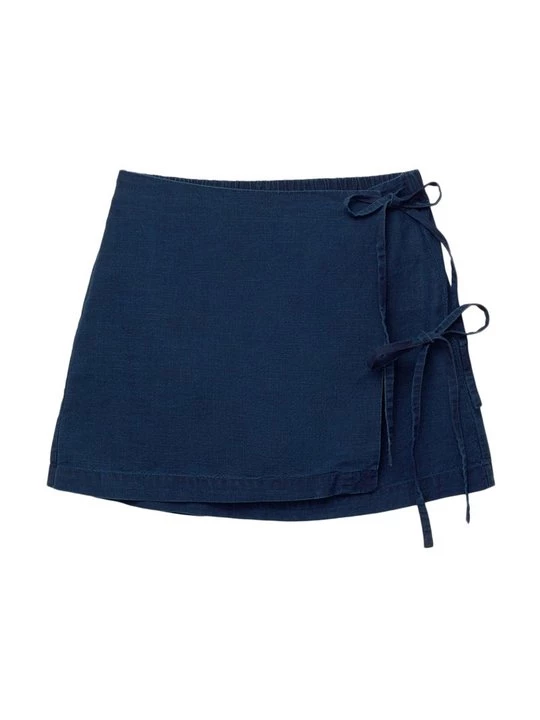 Obrázek produktu Minisukně PULL&BEAR tmavě modrá