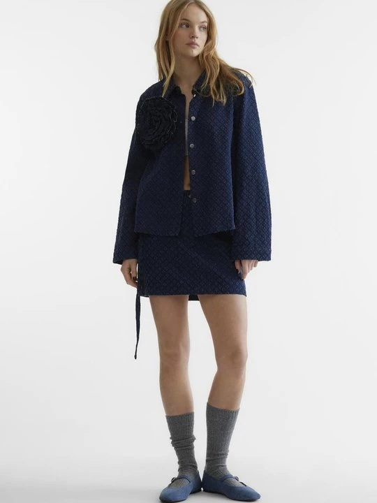 Obrázek produktu Minisukně SOMETHINGNEW tmavomodrý denim
