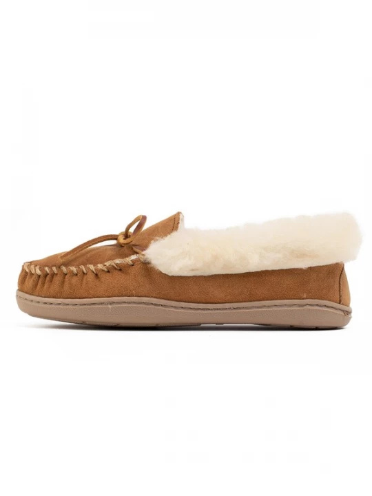 Obrázek produktu Minnetonka Mokasíny 'Alpinsheepskin'  měděná