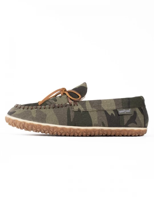 Obrázek produktu Minnetonka Mokasíny 'Taft' hnědá / zelená