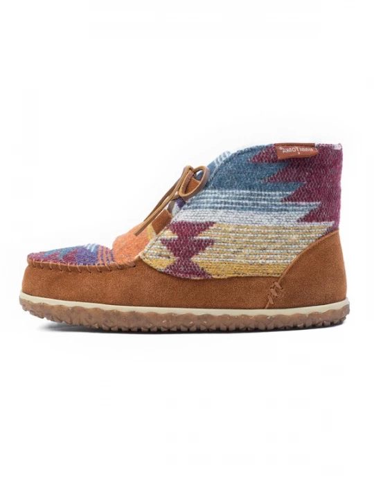 Obrázek produktu Minnetonka Nízké kozačky 'Torrey'  béžová / modrá / hnědá