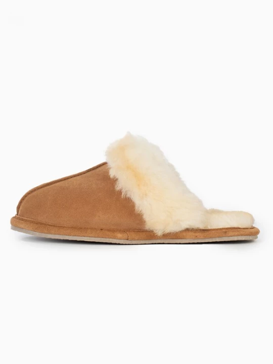 Obrázek produktu Minnetonka Pantofle  krémová / světle hnědá