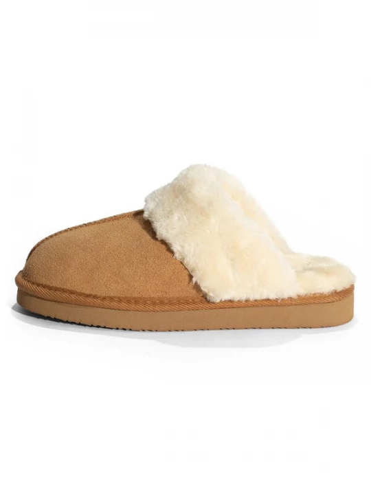 Obrázek produktu Minnetonka Slipper 'Chesney' hnědá / bílá