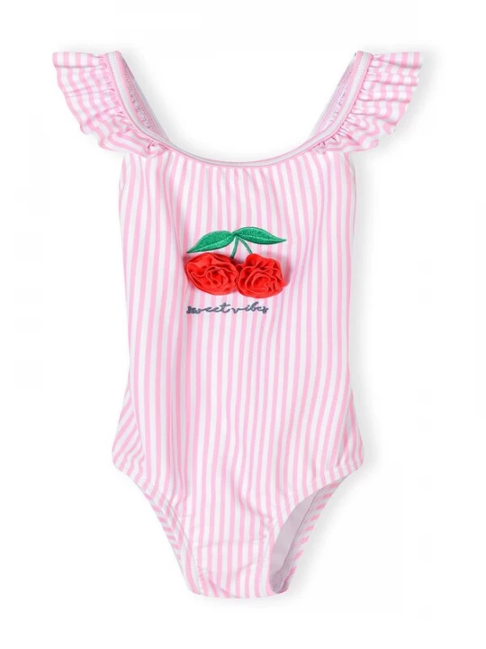 Obrázek produktu MINOTI Plavky zelená / světle růžová / červená / bílá