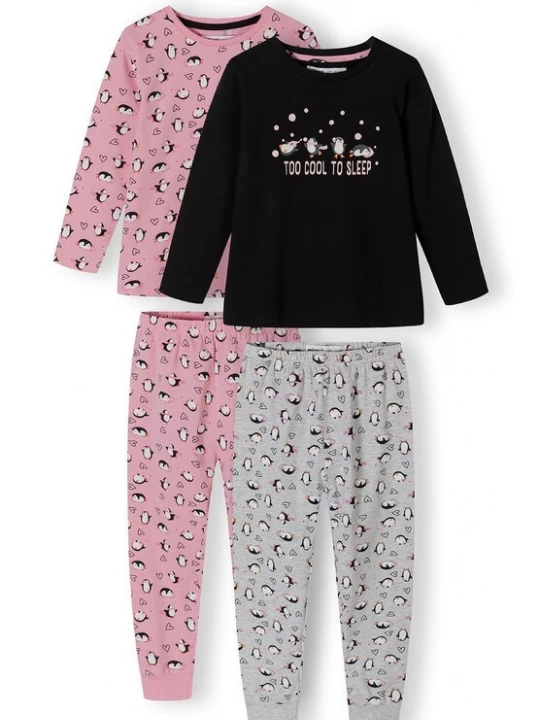 Obrázek produktu MINOTI Pyžamo šedá / pink