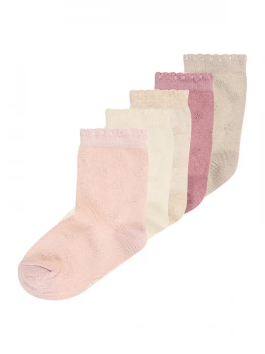 Obrázek produktu MINYMO Ponožky béžová / krémová / světle béžová / růžová / magenta
