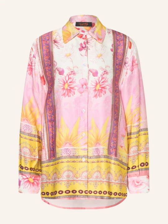 Obrázek produktu Miss Goodlife Hembluse Wide Sunflower Ze Saténu růžová / červená / žlutá