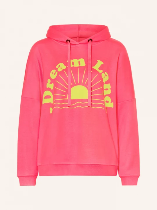 Obrázek produktu Miss Goodlife Mikina S Kapucí neonově růžová / neonově žlutá