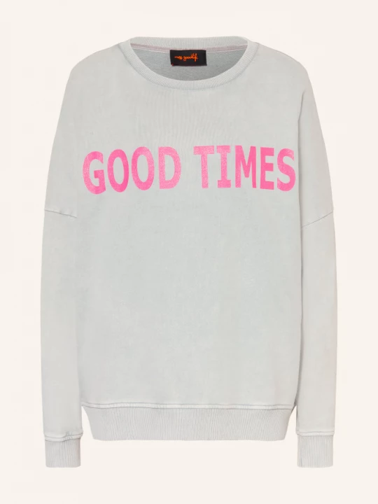 Obrázek produktu Miss Goodlife Mikiny Oversize šedá / růžová