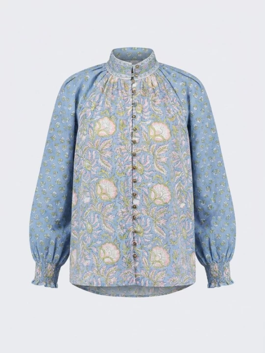 Obrázek produktu Miss June Halenka 'Blouse Raquel' modrá