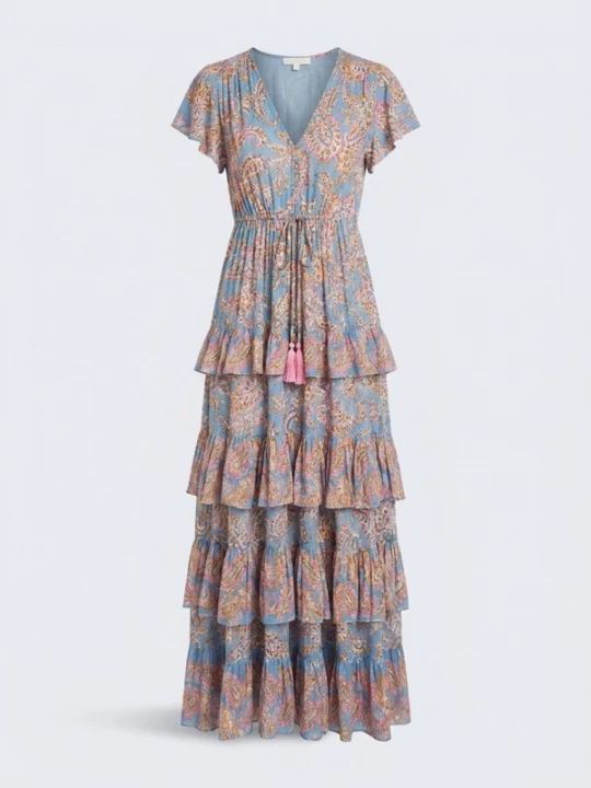 Obrázek produktu Miss June Šaty 'Robe Longue Anakarina' modrá