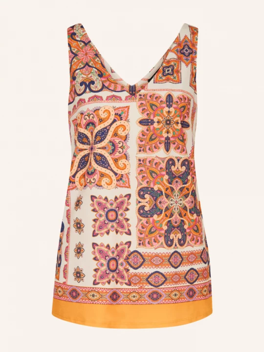 Obrázek produktu Miss Lagotte Top režná / růžová / oranžová