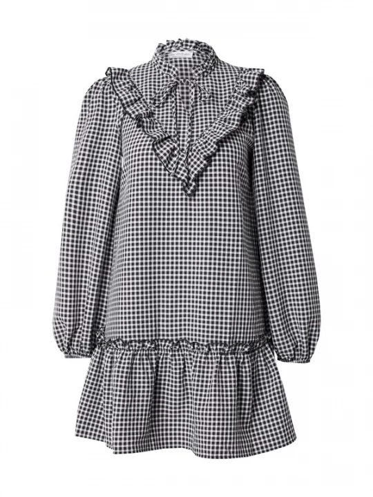 Obrázek produktu Miss Selfridge Šaty šedá / černá / bílá