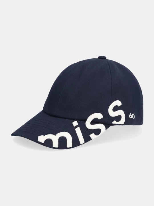 Obrázek produktu Miss Sixty Bavlněná baseballová čepice Miss Sixty námořnická modř